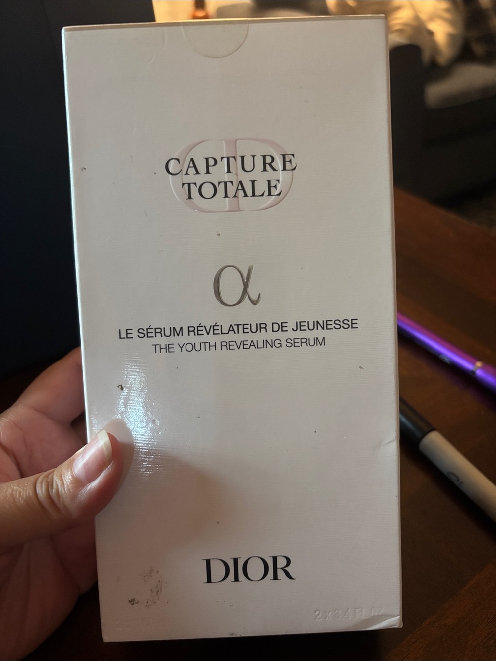 Dior Capture Totale Youth Revealing Serum - White Packaging